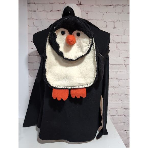Penguin Children's Felt Wool Bag, Made in Nepal, Backpack Lined Felted Handmade - Picture 8 of 11